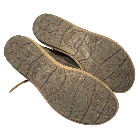 BORN Temple Rust Brown Distressed Leather Suede Ankle Boot Women's 9.5 F32529 - Picture 6 of 6